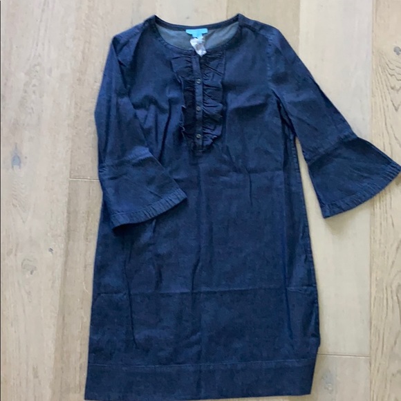 Draper James Dresses & Skirts - Draper James ruffle shirt dress size 10 Draper James Dresses & Skirts - Draper James ruffle shirt dress size 10